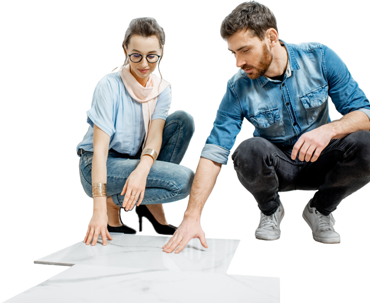 Pose de carrelage design Ganges